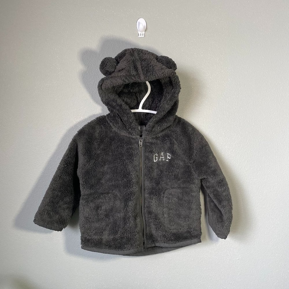 12-18 MONTHS BABY GAP FLEECE JACKET SWEATER